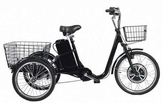 Электровелосипед трехколесный Omnibike 350 36V 12Ah Красный Электровелосипед трехколесный Omnibike 350 36V 12Ah Красный